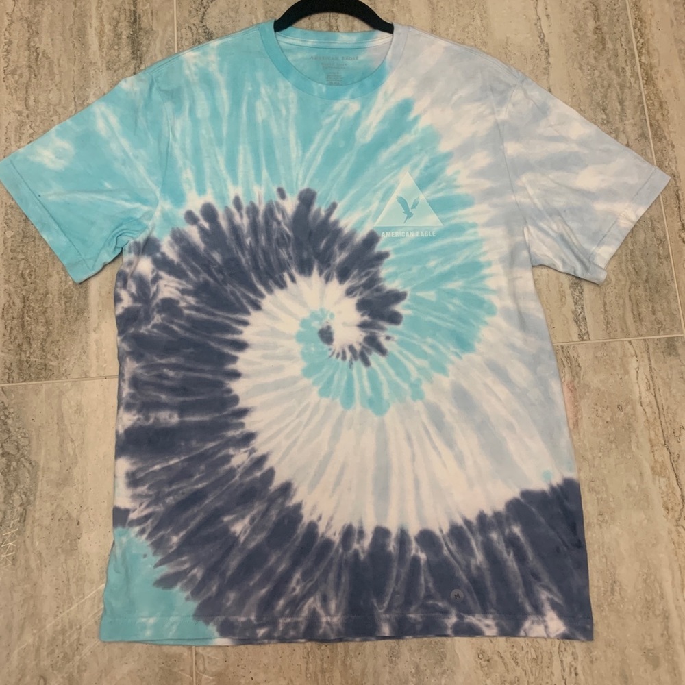 Tie Dye American Eagle Tee